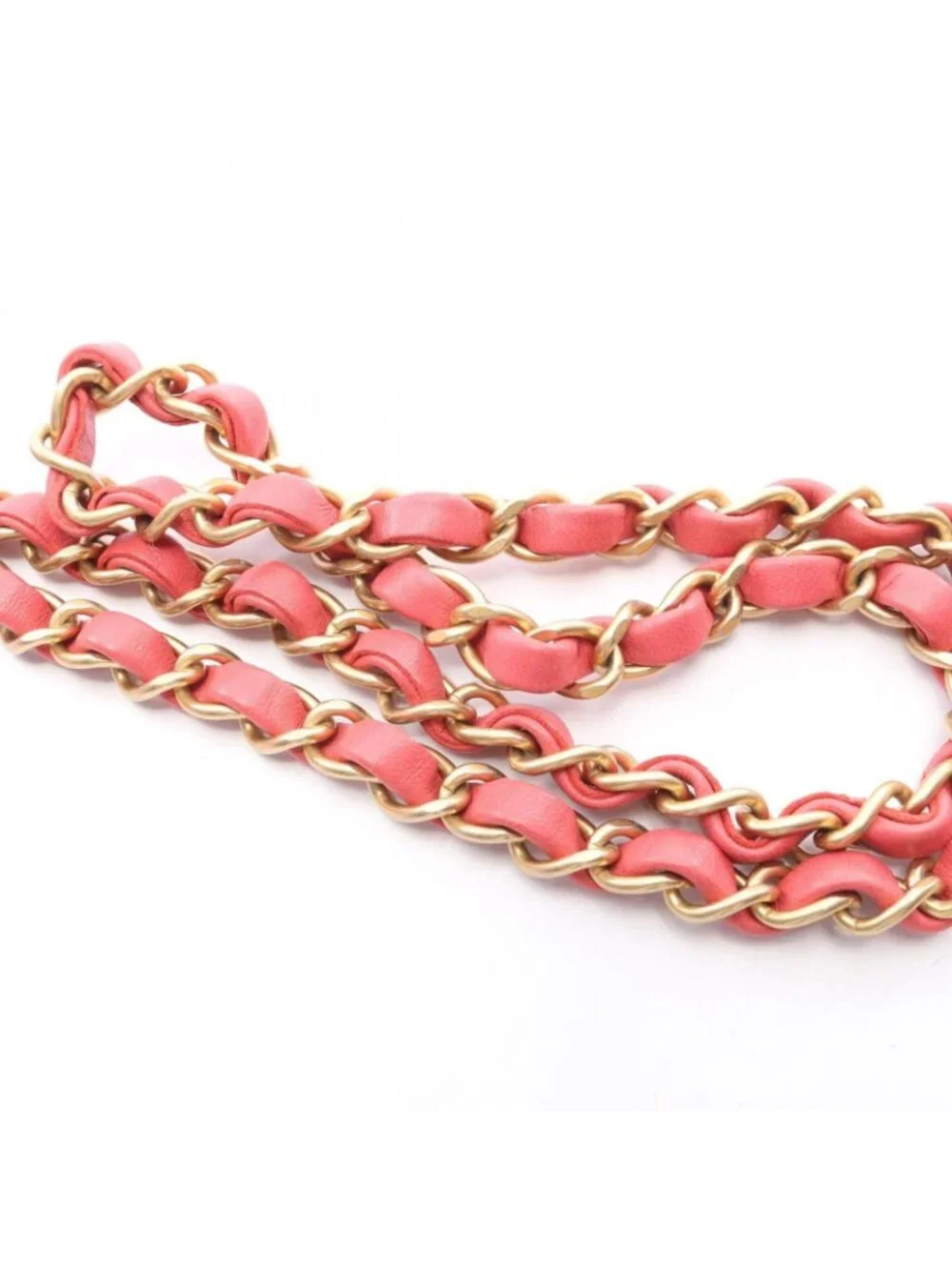 Chanel Shoulder Bag Mini Quilted 20 Icon Charm Pink Lambskin Mini Chain